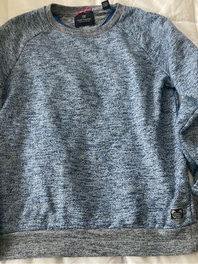 Scotch & Soda Marled Light Blue Crewneck Sweater